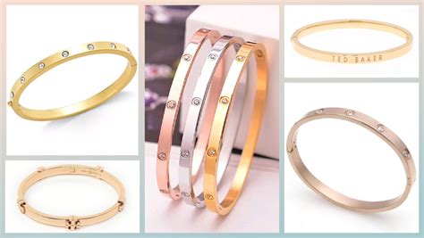 cartier dupe bracelets|alternatives to cartier love bracelet.